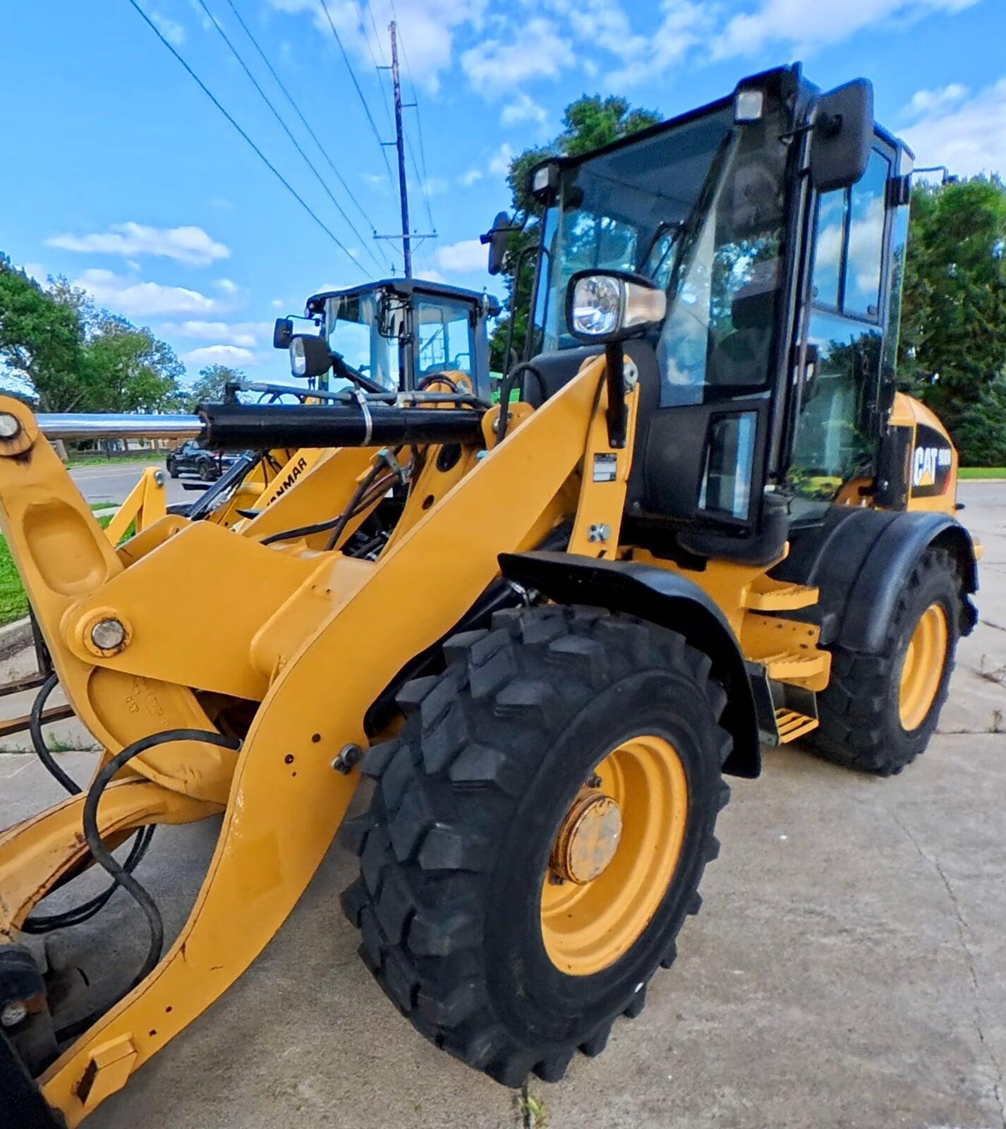 Yellow Wheel Loader