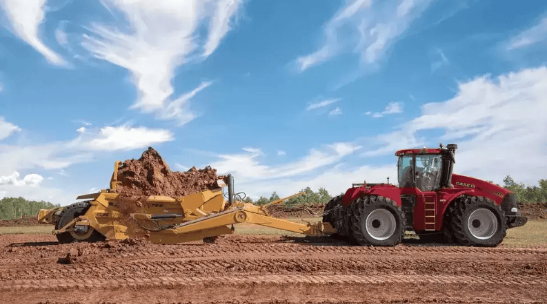 Red tractor